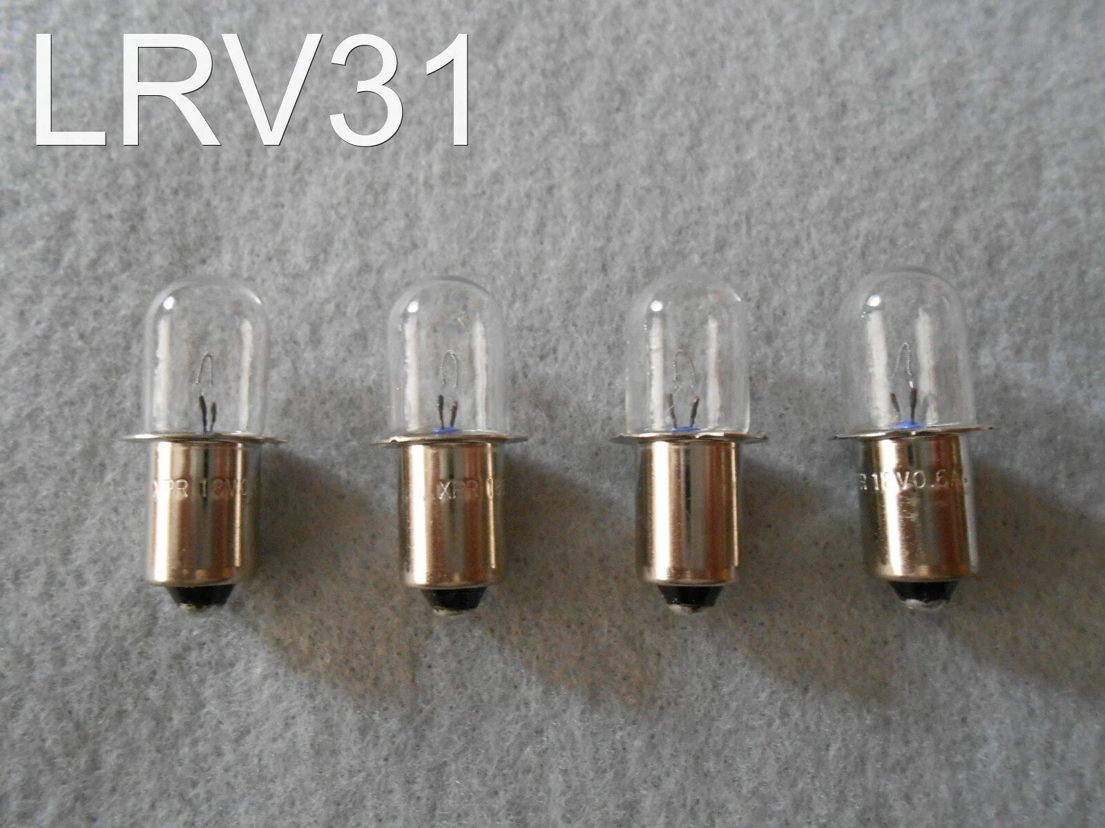 (4) Craftsman 18V Volt Flashlight Replacement Xenon Bulb / Replaces 981258.001