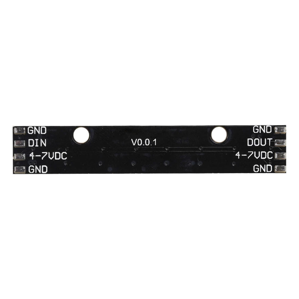10X Ws2812 5050 Rgb Led Lamp Panel Module 8-Bit Rainbow Led Precise For Arduino