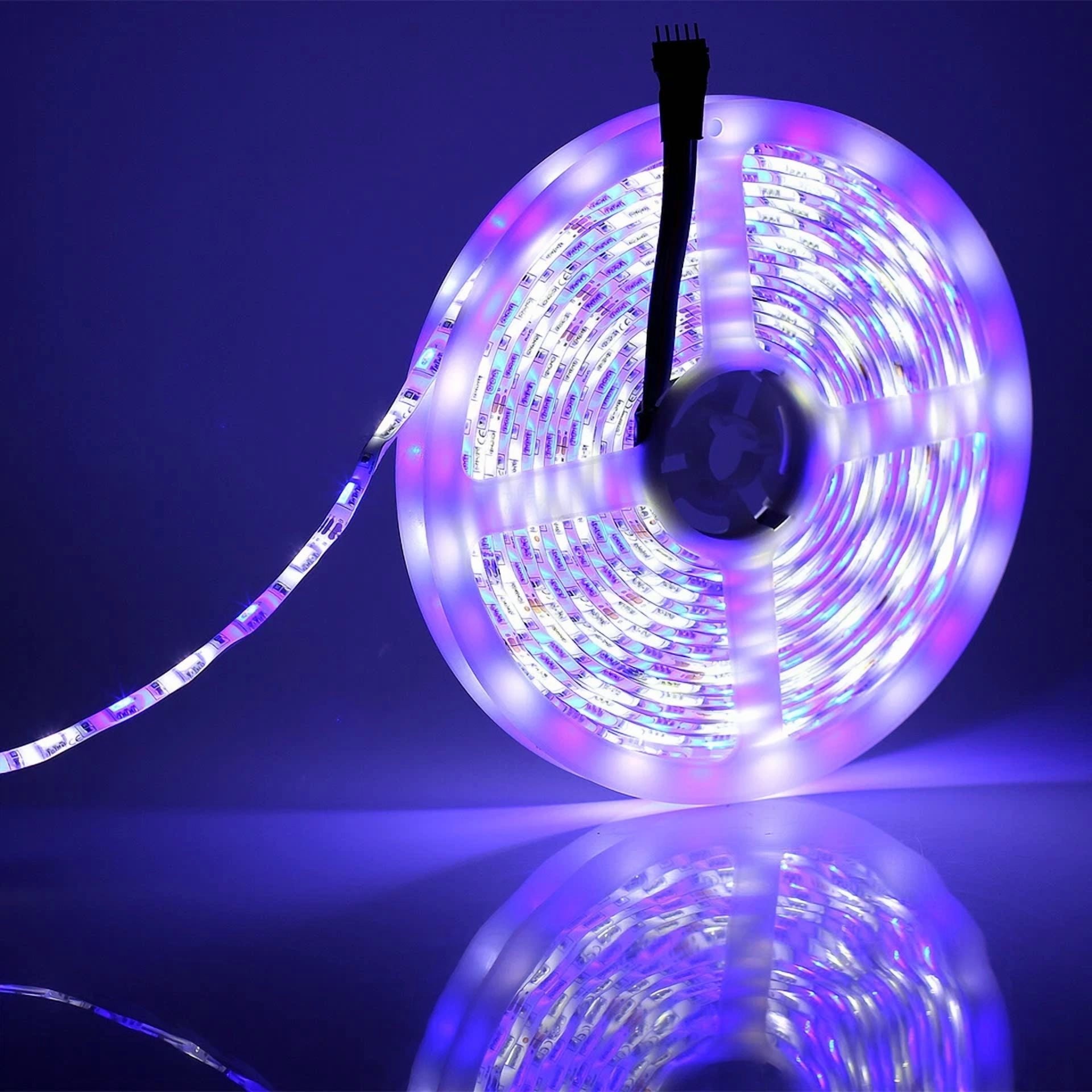 16.4Ft 5M 300 Leds 5050 Rgbw Rgb+Cool White Led Strip Light 5 Pin Waterproof