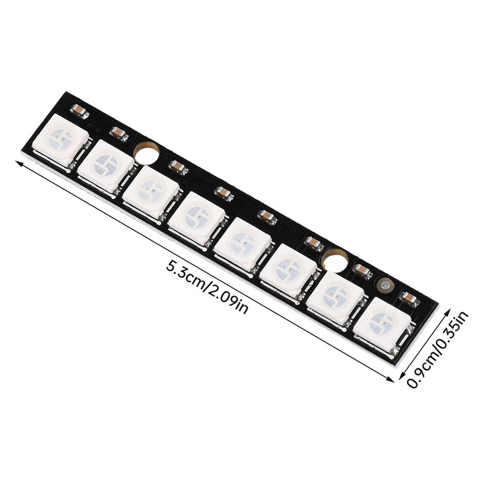 10X Ws2812 5050 Rgb Led Lamp Panel Module 8-Bit Rainbow Led Precise For Arduino