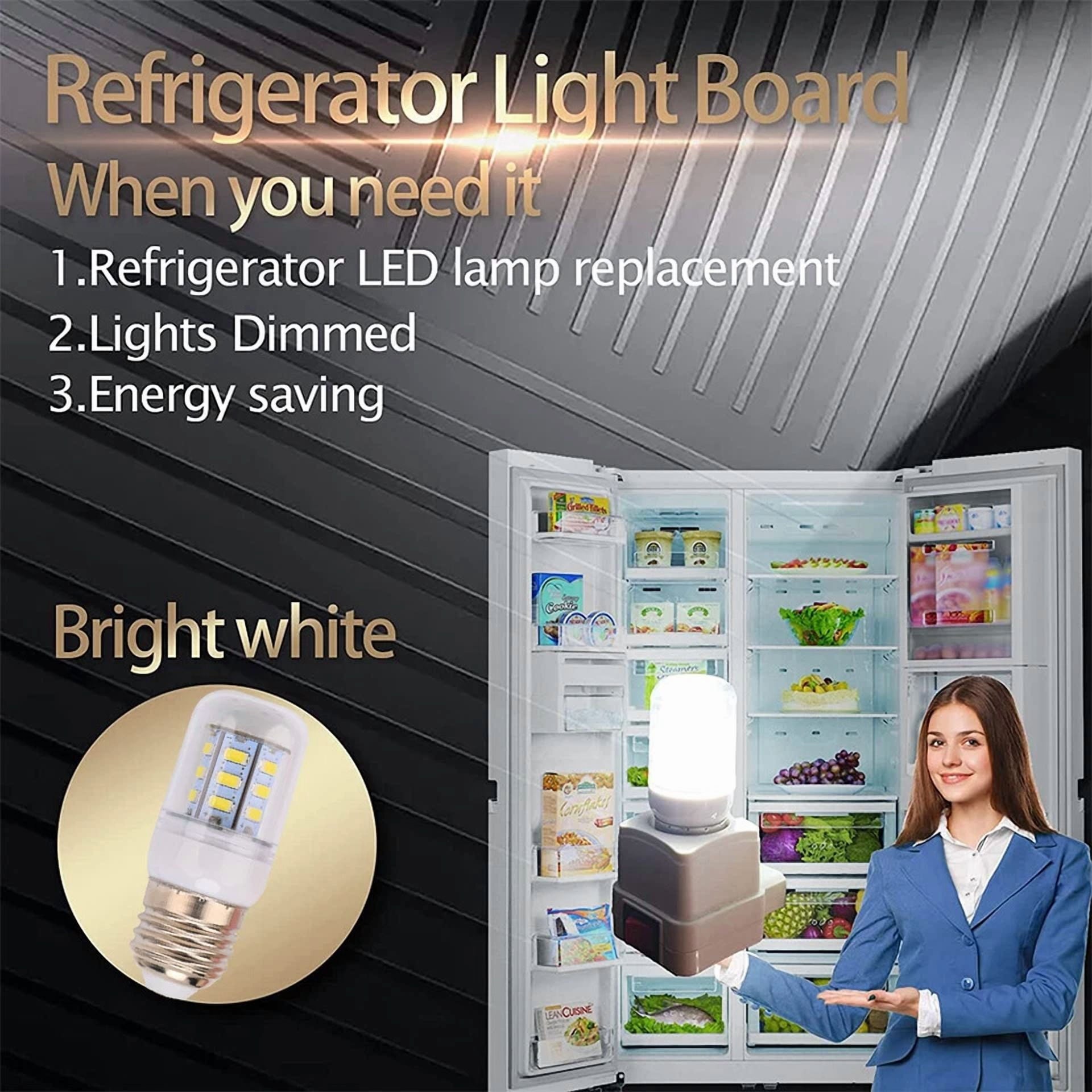 1X Led Refrigerator Replacement Light Bulb Compatible Frigidaire 5304511738 3.5W