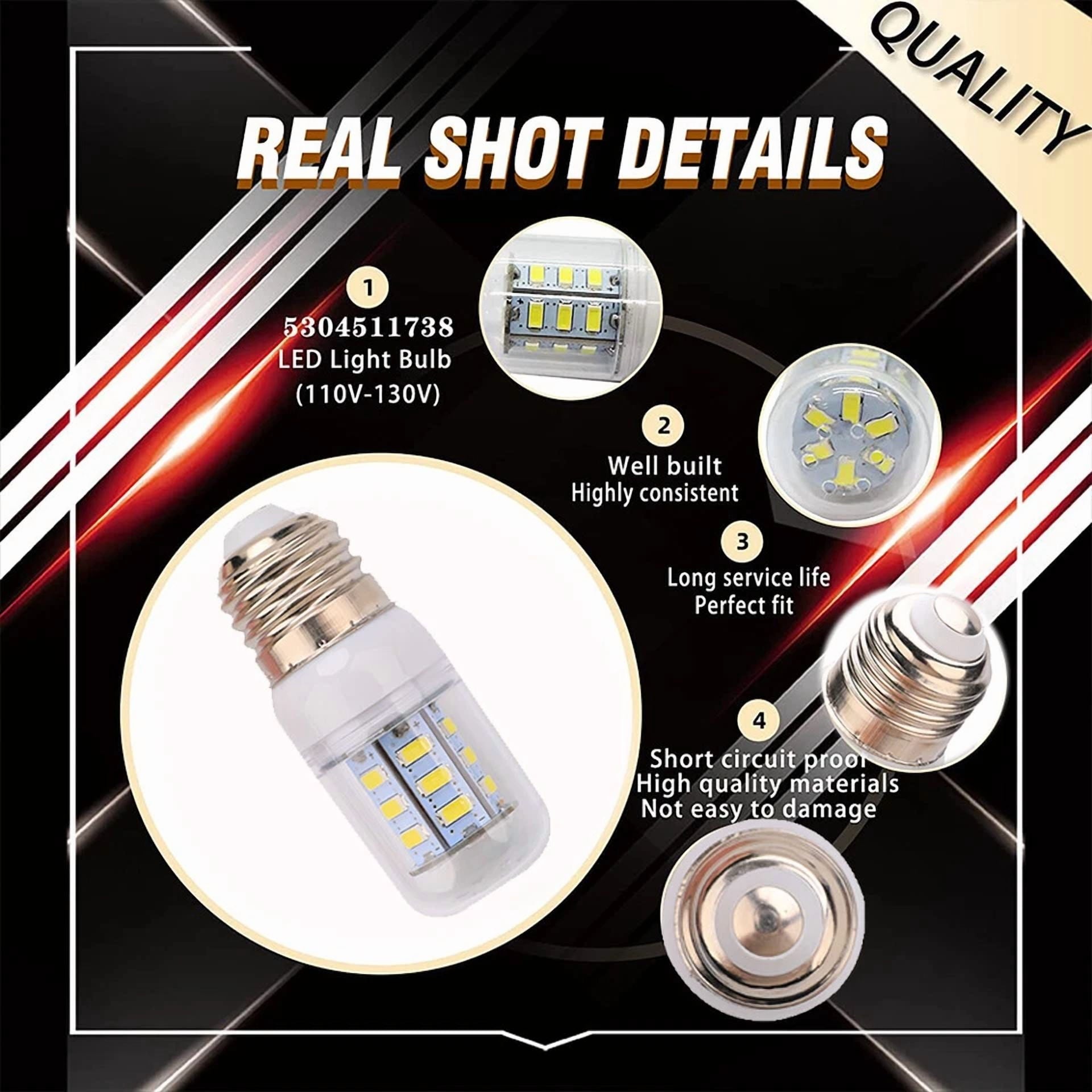 1X Led Refrigerator Replacement Light Bulb Compatible Frigidaire 5304511738 3.5W